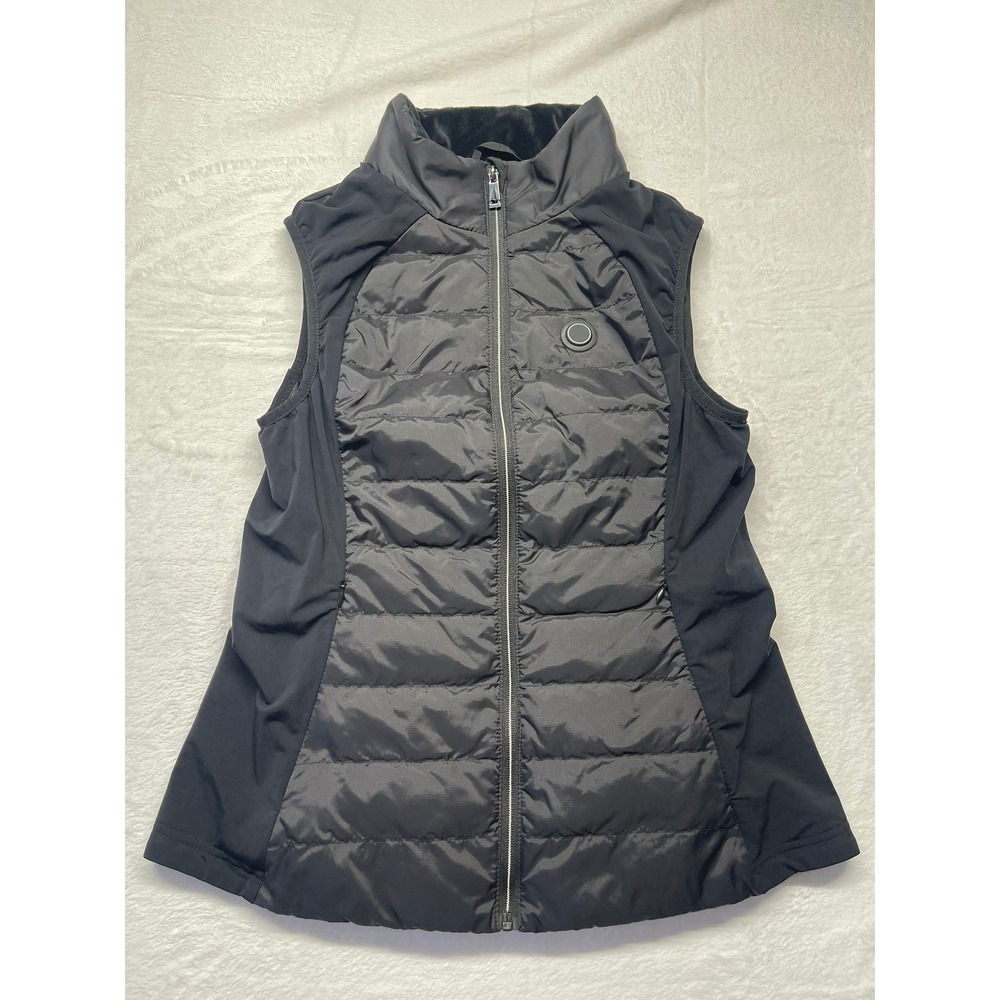 Heating Clothes Heated Puffer Vest Black USB 3 Heat Levels Men Women Size Small